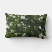 ジャスミンフラワートロピカルボタニカル アウトドアクッション (裏面)