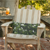 ジャスミンフラワートロピカルボタニカル アウトドアクッション (椅子)