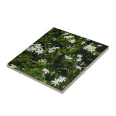 ジャスミンフラワートロピカルボタニカル タイル (側面)