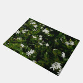 ジャスミンフラワートロピカルボタニカル ドアマット (アングル)