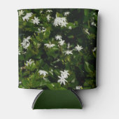 ジャスミンフラワートロピカルボタニカル 缶クーラー (正面)