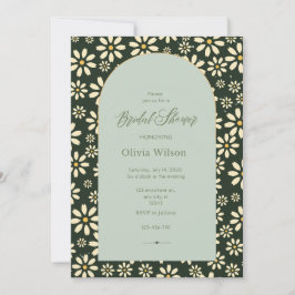 ジャスミンフラワーブライダルシャワー招待 招待状