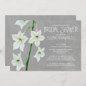 ジャスミンブライダルシャワー招待状 招待状 (正面/裏面)