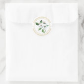 ジャスミンモダンラベル ラウンドシール (バッグ)