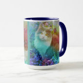 ジャスミン子猫 マグカップ (正面右)