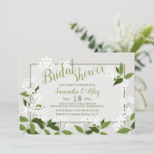 ジャスミン横招待状 招待状 (スタンド正面)