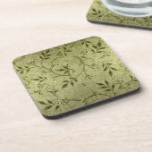 「ジャスミン」の壁紙のデザイン1872年 コースター (左側)