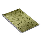 「ジャスミン」の壁紙のデザイン1872年 ノートブック (右側)