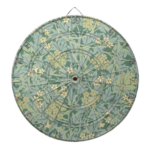 ジャスミン（ウィリアム・モリス著） ダーツボード (正面)