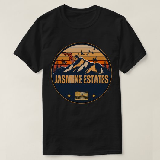 ジャスミン・エステーツ, フロリダ州 Tシャツ (デザイン正面)