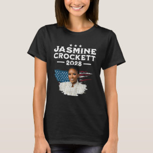 ジャスミン・クロケット大統領2028 - ジャスミン 2028 Tシャツ