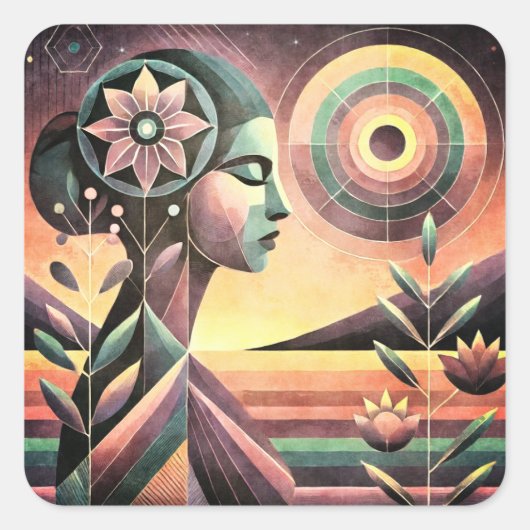 ジャスミン スクエアシール (正面)