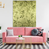 「ジャスミン」壁紙デザイン, 1872 キャンバスプリント (インサイチュ (リビング))