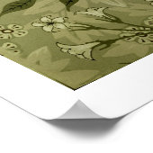 「ジャスミン」壁紙デザイン, 1872 ポスター (角)