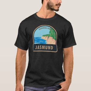 ジャスムンド国立公園チョーククリフスドイツヴィンテージ Tシャツ