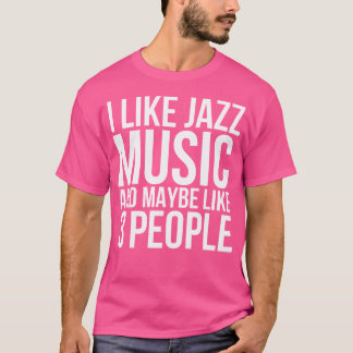 ジャズおもしろい音楽 Tシャツ