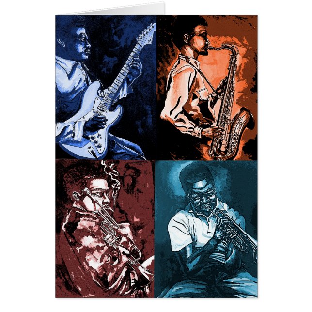 ジャズおよび青 (正面)