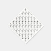 ジャズが大好き スタンダードカクテルナプキン (角)