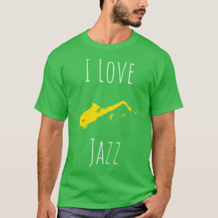 ジャズが大好き Tシャツ