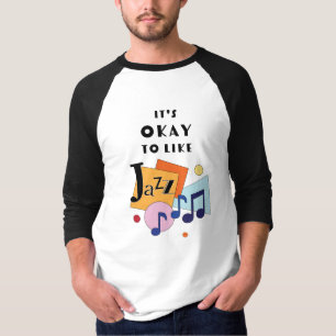 ジャズが好きでいい Tシャツ