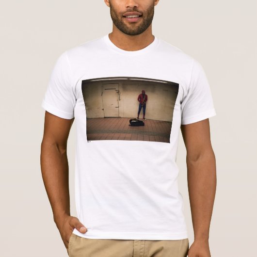 ジャズくもの巣 Tシャツ (正面)
