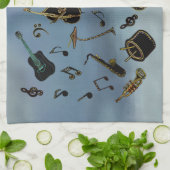 ジャズそれ キッチンタオル (折り畳み)