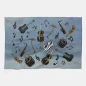 ジャズそれ キッチンタオル (横)