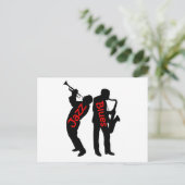 ジャズとブルース ポストカード (スタンド正面)