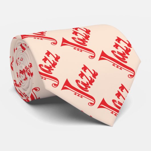 ジャズのサイン ネクタイ (ロール)