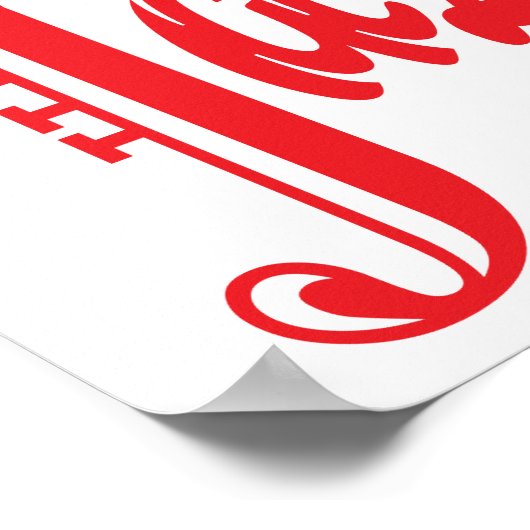 ジャズのサイン ポスター (角)