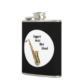 ジャズのサポート フラスク (左)