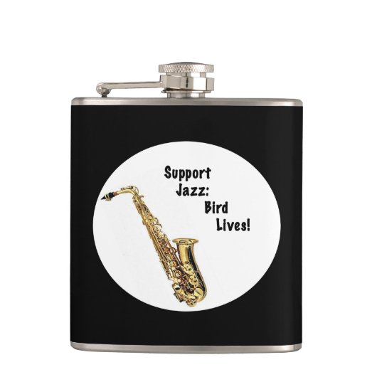 ジャズのサポート フラスク (正面)