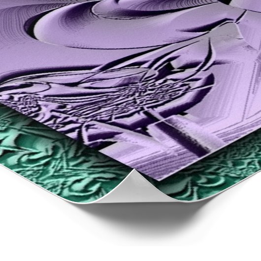 ジャズのトリオ。 ポスター (角)