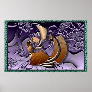 ジャズのトリオ。 ポスター