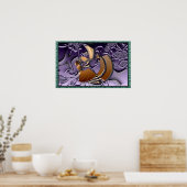 ジャズのトリオ。 ポスター (キッチン)