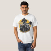 ジャズのビブラート:魂のこだま Tシャツ (正面フル)