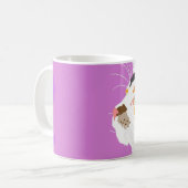 ジャズのラップアラウンドのマグ(ペット恋人のカスタム) コーヒーマグカップ (正面左)