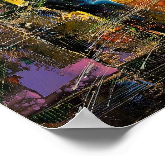 ジャズの感情 – ポスター (角)