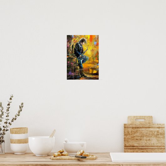 ジャズの感情 – ポスター (キッチン)