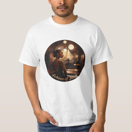 ジャズの残響 Tシャツ (正面)