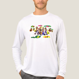 ジャズの秋 希望に満ちて喜びましょう ラテ トライブレンドTシャツ