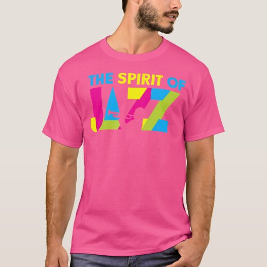 ジャズの精神 Tシャツ (正面)