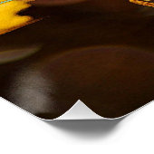 ジャズの美しいポスターとサクサフォン ポスター (コーナー)