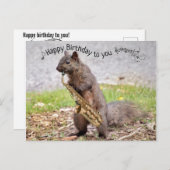 ジャズの誕生日ポストカードを演奏して ポストカード (正面/裏面)