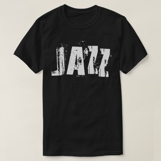 ジャズはっきりした1 Tシャツ (デザイン正面)