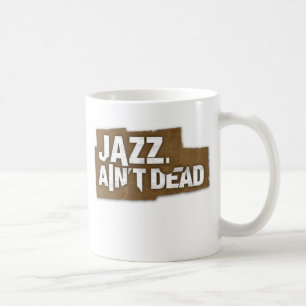 ジャズは死ななかったロゴのマグではないです コーヒーマグカップ