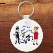 ジャズは キーホルダー (正面)