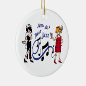 ジャズは セラミックオーナメント (右)