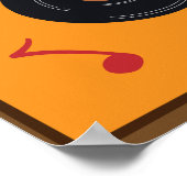 ジャズもしで、3以上のコードを持っている ポスター (角)