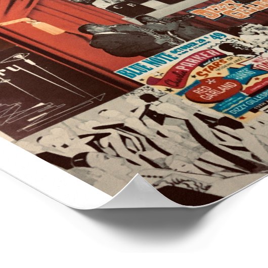 ジャズも！ ポスター (角)